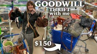 Spent $150 at GOODWILL, Filled My Cart | Thrift with Me for Ebay | Reselling