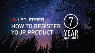 LEDLENSER Product Register Instruction - 7 Years Warranty - Light - LED - Malaysia