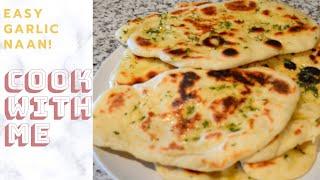 EASY GARLIC NAAN BREAD| SOPHIE'S CUISINE