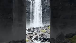 Fossa Waterfall in the Faroe Islands (MOST FAMOUS FAROE ISLANDS WATERFALL)