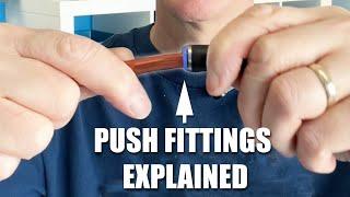 How to use Push Fittings ( push to fit fittings )