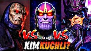 Tanos VS Darksayd VS Galaktus | Marvel vs DC | Kim Kuchli???