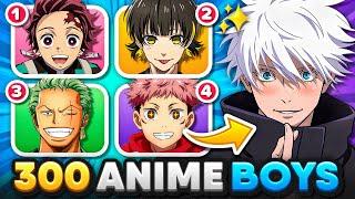 GUESS THE ANIME BY 4 BOYS (Hard - Super Easy) 🩵