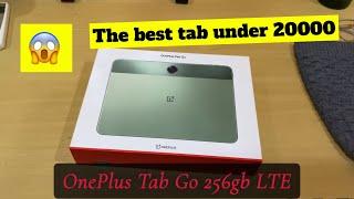 Oneplus pad go 256gb 8gb LTE | unboxing | specifications | Android Tab under 20000 | Flipkart Amazon