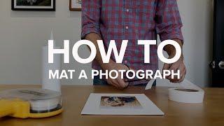 How To Mat A Photograph