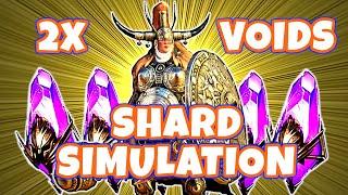 300+ Void Shards Simulated - Won't Be A Fun 2x Void Event - Raid: Shadow Legends