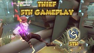 Thief 5th Gameplay | Identity V|第五人格| 제 5인격|アイデンティティV | THIEF