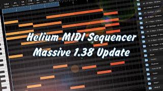Helium MIDI Sequencer 1 38 Update by 4Pockets