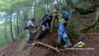 Dirt Bike Enduro Tour | Sibiu Romania | Carpathian Adventures