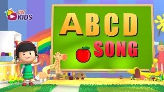 ABCD Alphabet Song with Lyrics | LIV Kids Nursery Rhymes and Songs | HD