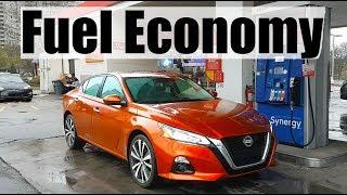 2022 Nissan Altima Fuel Economy MPG Review + Fill Up Costs