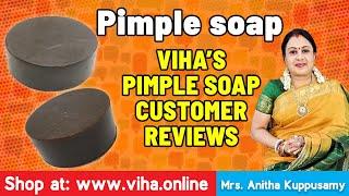 Viha's Pimple Soap Review | Comments Section | Anitha Kuppusamy