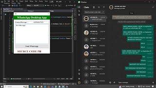How to Send Web WhatsApp Text Message from Desktop in VB.NET with source code