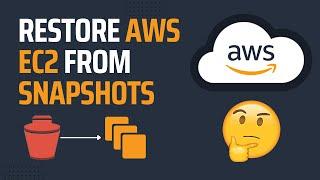 Restore an AWS EC2 Instance from Snapshot | Backup of an EC2 Instance | AWS EC2 Instance | Live Demo