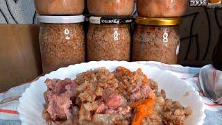 Быстро Вкусно и Полезно! Консервы Гречка с Мясом в Автоклаве Малиновка Смарт Шеф 5