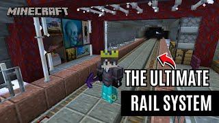 THE RAIL SYSTEM | DIMLgaminG Live | PUBLIC SMP 24/7 #minecraft