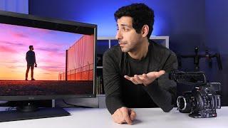 PRO COLOR GRADING! Why I use the BenQ SW321C