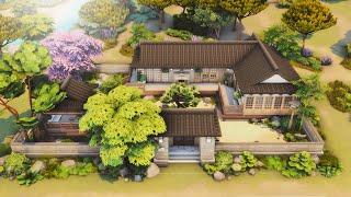 Korean Traditional 'Hanok' House | Tartosa | The Sims 4 | Stop Motion Build | NO CC