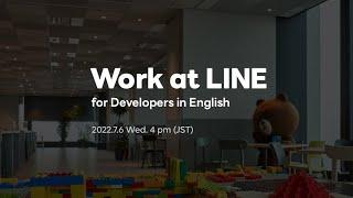 Work at LINE for Developers in English