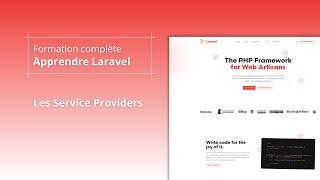 Apprendre Laravel - Les Service Providers