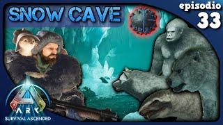 Entriamo nella SNOW CAVE e ne usciamo TRAUMATIZZATI ! - Ark Survival Ascended | The Island | EP.33