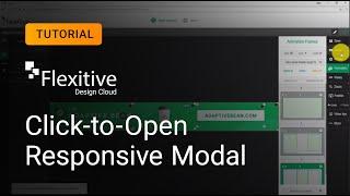 Click to Open Responsive Modal - Flexitive Tutorial