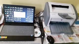 HP LASERJET 1020 PLUS PRINTER INSTALLATION VERY SIMPLE