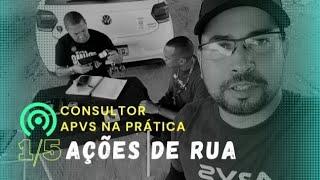 Vlog: Ações de rua | Prospectando clientes. 1/5 da série: Consultor APVS na prática.