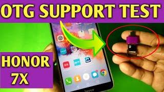 USB OTG CABLE SUPPORT TEST | HONOR 7X | BLOGSANJEEV TECHNICAL | HINDI /URDU |