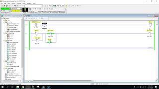 Allen Bradley PLC - One Button On/Off Logic