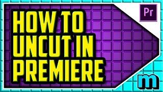 HOW TO UNCUT A CLIP IN PREMIERE PRO 2020 (EASY) How to Undo Razor Cuts and Join Clips Back Together