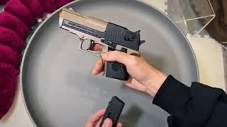 Mini Desert Eagle Shell Ejecting Toy Gun