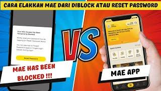 Elakkan MAE Maybank Unlink / Temporarily Blocked / Reset Password | 5 Cara MAE Maybank Jadi Stabil