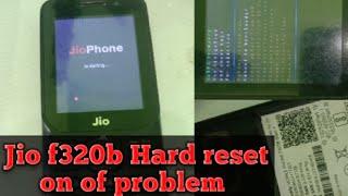 jio f320b hang on logo hard reset | jio f320b factory reset |jio f320b password reset