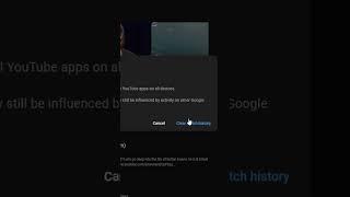 How to delete YouTube History #shorts #youtubehistory #deleteyoutubehistory