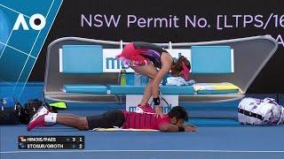Martina Hingis always has Leander Paes' back (QF) | Australian Open 2017