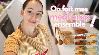 On prépare mes repas pour la semaine | MEAL PREP #1