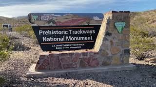 Prehistoric Trackways National Monument//Full-time RV life