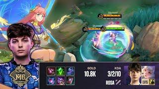 I Tried Rosa's Kagura Build He Used in M6