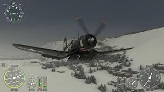 Microsoft Flight Simulator, Around the world in an F-4U Corsair, trip 46/?Narsarsuaq - Kulusuk