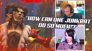 Streamers React to a Top500 Junkrat