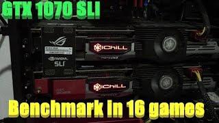 1070 SLI in 16 Games️Max Settings4k3840x2160VideoChip️