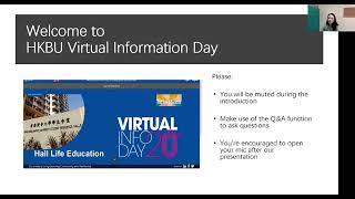 2020 Virtual Info Day: What is Hall Life Education at HKBU - English Seminar