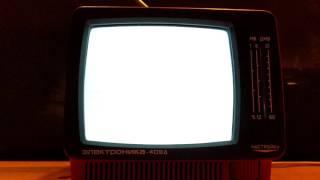 TV no signal noise 1 hour. ASMR, White Noise. Old tv sound.