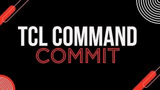 COMMIT Transactions (TCL Commands) | Oracle SQL fundamentals