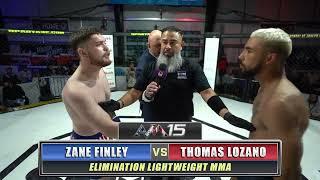 SPARTA AVM15: ZANE FINLEY vs THOMAS LOZANO