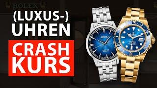 Schaue dieses Video, BEVOR Du Dir eine Rolex kaufst! (Luxusuhren CRASHKURS)