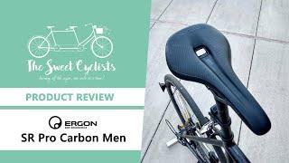 Ergon SR Pro Carbon Men's Saddle Review - feat. Pressure Relief Channel + Topeak Quickclick Adapter