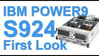 IBM POWER9 Scale-Out S924 First Look