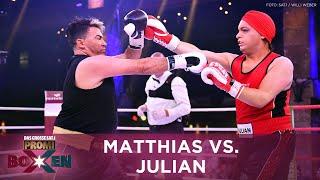 Matthias Mangiapane vs. Julian F.M. Stöckel | Knockout bei Ladies Night | Promiboxen